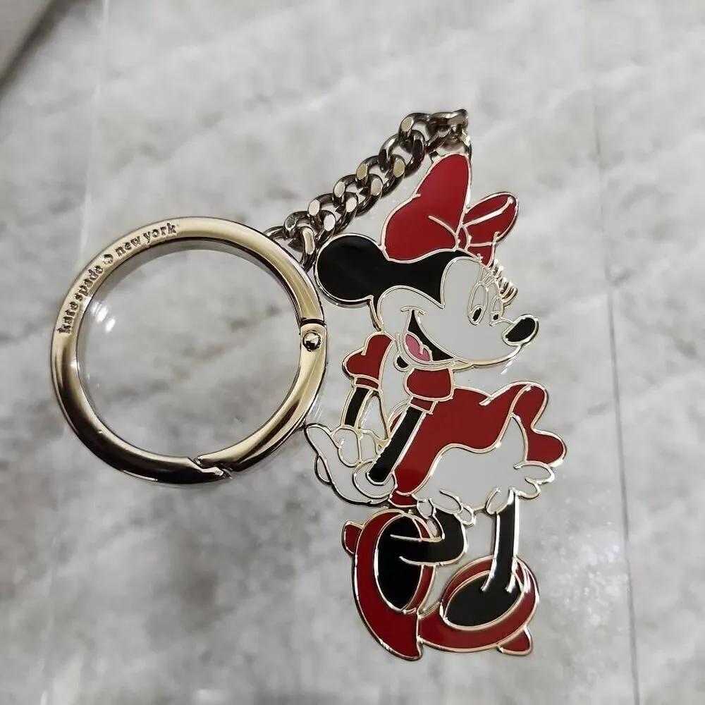Kate Spade X Disney Minnie Mouse Metal Keyfob/bag Charm